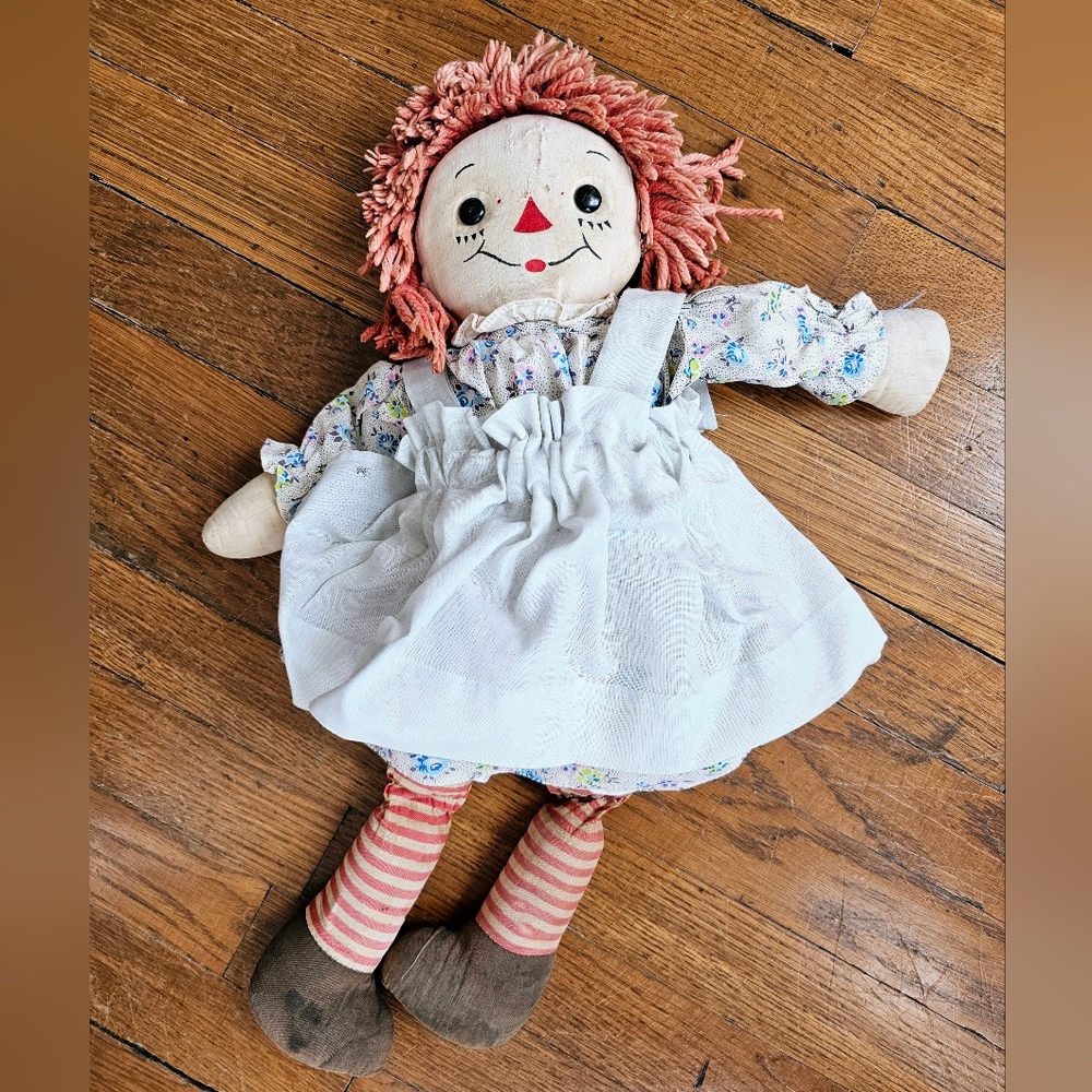 Antique Raggedy Anne Doll